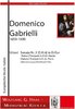 Gabrielli, Domenico 1651-1690; Sonata no. 2 (D. XI. 4) / (Nat) Trompeta en D / A, Piano