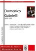 Gabrielli, Domenico 1651-1690 -Sonata pas. 7 (D.XI.9) une Trombe raison, deux (NAT) Trompette en D