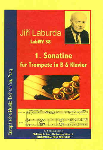 Laburda, Jiří 1931  -Sonatina No. 1 para trompeta en B, Piano