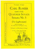 Rosier, Carl 1640-1725 -Sonata N ° 5 pour (naturel) trompette (hautbois), orgue / piano