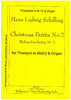 Schilling, Hans Ludwig 1927- 2012; Weihnachts Partita Nr.2, für Trompete und Orgel