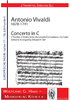 Vivaldi, Antonio 1678-1741 -Concerto en Do-mayor durante 2 Trombe en Do mayor  y cuerdas