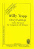 Trapp, Willy 1923-2013 -7 Spirituals - Glory Hallelujah, pour Trompette, piano / guitare ad li