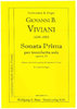 Viviani,Giovanni B. 1638-1692  -Sonata Prima per trombetta sola et organo, ò gravicembalo opus 4,23
