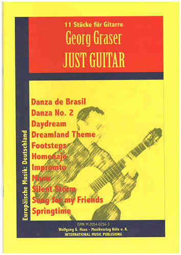 Graser,Georg *1965  -Just Gitarre - 11 Tunes for Solo-Guitar