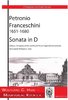 Franceschini, Petronio 1651-1680 -Sonata in D for 2 Trumpets D/C /A, Organ