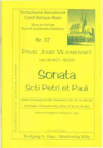 Vejvanovský, Pavel J. 1633c-1693 -Sonata Scti Petri et Pauli