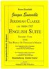Clarke,Jeremiah 1672-1707; English Suite  in B-Dur für Blechbläserquartett