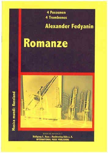 Fedyanin,Alexander *1947; Romanze, 4 Posaunen