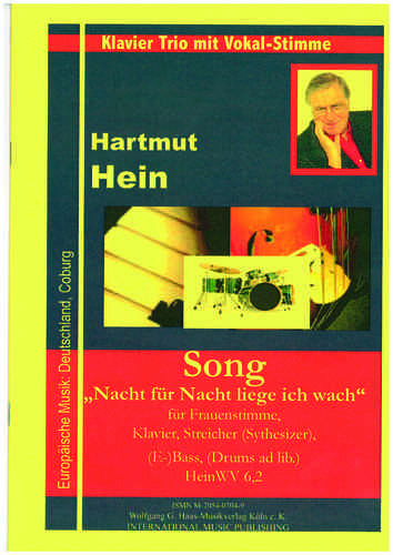 Hein,Hartmut 1936-2018 „Nacht für Nacht lieg ich wach“, Song für Frauenstimme plus Band HeinWV 6,2