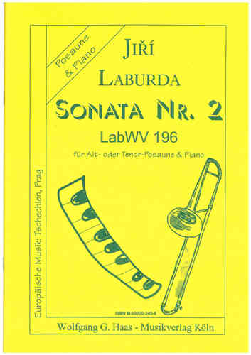 Laburda,Jiri *1931,; Sonata Nr.2 für Alt-/ Tenorposaune, Piano