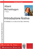 Richenhagen, Albert Introduzione di festa tromba in Si bemolle (Do), trombone e organo (harmonium)