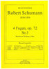 Schumann, Robert 1810-1856; 4 Fugen, op.72,3 Brass Ensemble