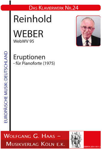 Weber, Reinhold 1927-2013 Eruption; WebWV 95