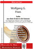 Haas, Wolfgang G.: Suite aus dem Oratorio de Génesis für Alphorn (o.a.Bläser) und Orgel  HaasWV73