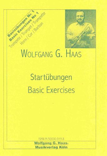 Haas-Wolfgang G.; Ejercicios básicos no. 1 para trompeta / trompa