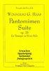 Haas, Wolfgang G.; Pantomimen Suite HaasWV 2 ; (Grad 2)