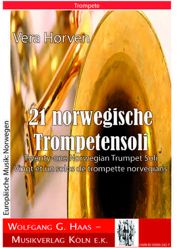 Hørven, Vera *1955; 21 norwegische Trompetensoli  (Grad 2-3)