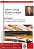 Johann Georg Albrechtsberger 1736-1809; Andante, para trompeta en C / B, viola (violín) Cemb. / Pia
