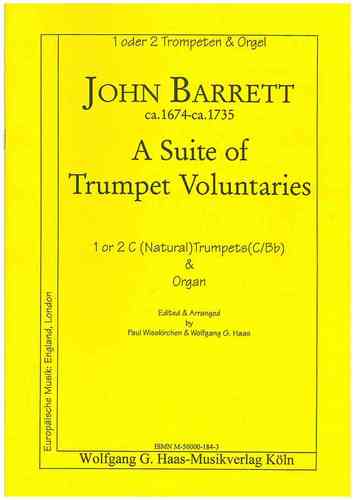 Barrett,John 1674c-1735; A Suite of Trumpet Voluntaries