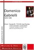 Gabrielli, Domenico 1651-1690; Sonata No.7 (D.XI.9) a 2 Trombe / 2 (Nat) Trompeten in D / A, Piano
