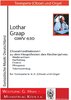 Graap, Lothar *1933; Choralmeditationen zu den Hauptfesten des Kirchenjahres für Trompete, Orgel