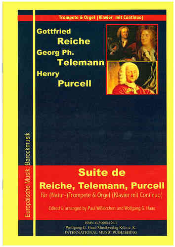 Reiche, Telemann, Purcell,; Suite per tromba e organo