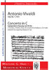 Vivaldi, Antonio 1678-1741  -Concerto En C por 2 Trombe transpuesto versión bemol mayor
