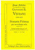 Viviani,Giovanni B. 1638-1692  -Sonata Prima per trombetta sola et organo, (transp. Fass. F-Dur)