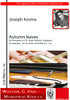 Kosma,Joseph -Autumn leaves, para trompeta en C / B, viola (violín) Clavecín / Piano
