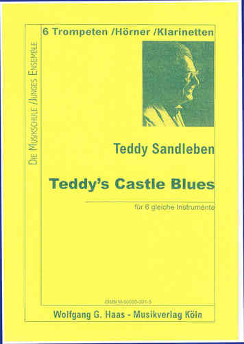 Sandleben,Teddy *1933 -Teddy Château Blues  pour 6 trompettes (clarinettes)