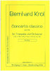 Krol,Bernhard 1920 - 2013  -Concerto classico op.146 for Trompete und Orchester, PARTITUR