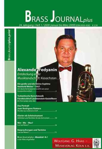 Brass Journal plus, 2009, 24. Jahrgang Heft 1