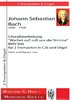 Bach, Johann Sebastian -Choralbearbeitung: "Wachet auf! "BWV645 für 2 Trompeten, Orgel