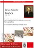 Franck, Cesare Augusto 1822-1890 -Panis angelicus per 2 Trombe Sib / Ut und Organ (Piano)