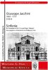 Jacchini, Giuseppe 1663 - 1727 Sinfonia D XII 8 for 2 Trumpets in D / C / A and Organ (Piano)