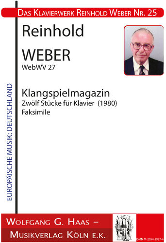 Weber, Reinhold 1927-2013 -Klangspielmagazin, 1980 WebWV27