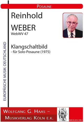 Weber, Reinhold 1927-2013; Klangschaltbild WebWV47; Posaune Solo (Faksimile)