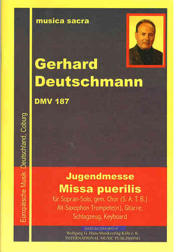 Deutschmann,Gerhard *1933; -Missa Puerilis: JUGENDMESSE DWV187; PARTITUR