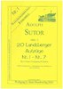 Sutor, Adolph 1816-1862 c- 20 Landsberger Prozes. for 4 trumpets and timpani (Skudlik) Part 1 No.1-7