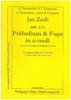 Zach, Johann 1699-1773-Präludium & Fugue en ut mineurpour Quatuor de Cuivres