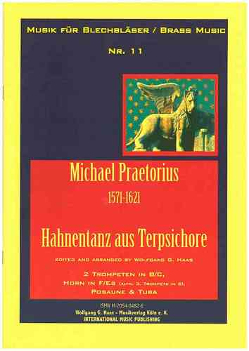 Praetorius,Michael 1571-1621 -Hahnentanz aus Terpsichore für Brass Quintett++