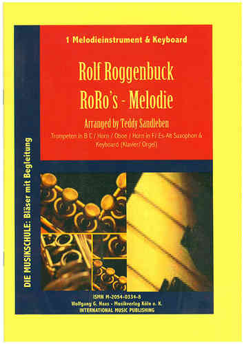 Roggenbuck,Rolf *1936; RoRo’s Melodie / 1 Melodieinstrument, Piano (Grad. 2)