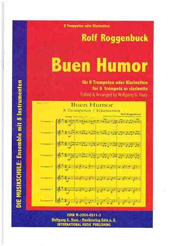 Roggenbuck,Rolf *1936  -Buen Humor / Brass Octett: 8 Trp (Grad 3-4)