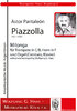 Piazzolla,Astor; Milonga for trumpet in C / B, French Horn in F and Organ (Harpsichord, Piano)