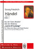 Haendel, Georg Friedr.1685-1759; "Lascia ch'io pianga" flûte (hautbois) et orgue