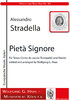 Stradella,Alessandro 1644-1682 -Pietà Signore, Tenor, Corno da caccia, Piano; Voce con Tromba Nr. 42
