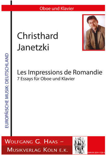Janetzki, Christhard (*1959) Les Impressions de Romandie 7 Essays für Oboe, Piano