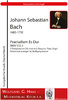 Bach, Johann Sebastian; Praeludium BWV 552,1 para sexteto de metal, órgano