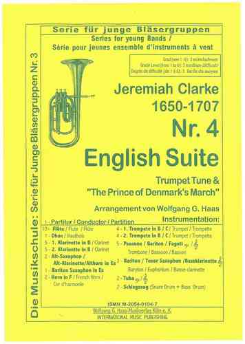 YOUNG BAND Nr. 4, Clarke, Jeremiah 1673-1707 English Suite;